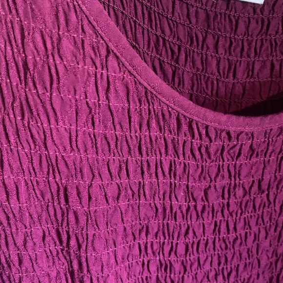 croft & barrow Sleeveless Maxi Dress in Plum - Picture 3 of 8